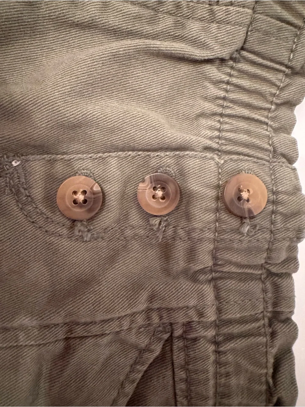Old Navy Olive Green Pull-On Cargo Shorts for Kids